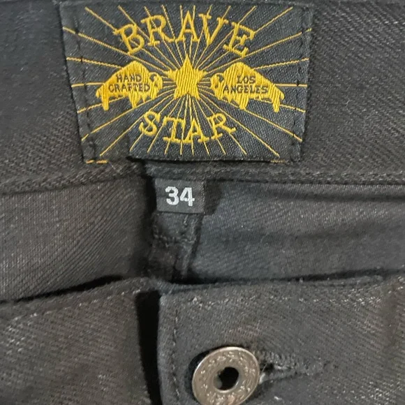 Brave Star Black Denim Jeans - Picture 4 of 8